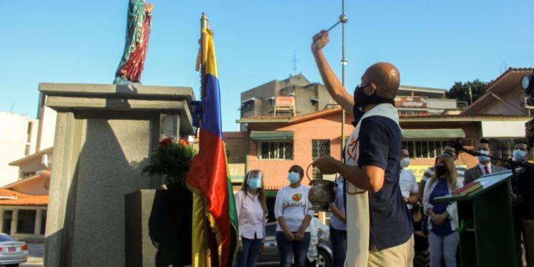 Baruta Alcalde Darwin Gonz Lez Inaugura Plaza La Guadalupe En Las