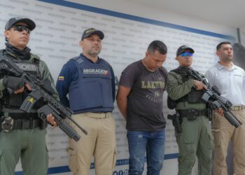 Colombia: Detenido por policía de Bucaramanga alias; «El Negro», cabecilla del Tren de Aragua en el Perú (+ Video)