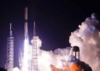 ARCHIVO - El cohete New Glenn de Blue Origin despega del Complejo de Lanzamiento 36 en la Estación de la Fuerza Espacial de Cabo Cañaveral, el 16 de enero de 2025, en Cabo Cañaveral, Florida. AP