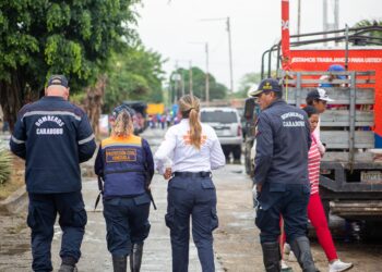 Carabobo: autoridades se mantienen desplegadas ante fuertes lluvias en la entidad