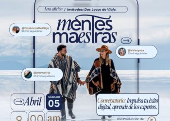 Primera edición de Mentes Maestras llevará a Valencia a «Dos Locos de Viaje»