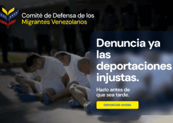 Sitio Web del gobierno venezolano para la denuncia sobre deportaciones de venezolanos en los Estados Unidos-Captura Venprensa