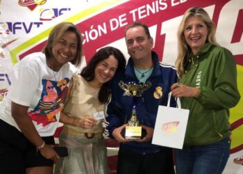 Tenis: ATEC premió a los campeones del primer estadal de single
