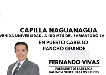 Conferencias de la Estaca Valencia -Venezuela Los Sauces, se llevarán a cabo este fin de semana 