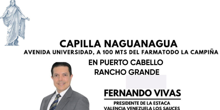 Conferencias de la Estaca Valencia -Venezuela Los Sauces, se llevarán a cabo este fin de semana