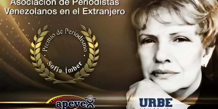 La Asociación de Periodistas Venezolanos en el Extranjero (APEVEX), en alianza con URBE University, celebra la segunda edición del Premio “Sofía Ímber” de periodismo venezolano en el exilio.