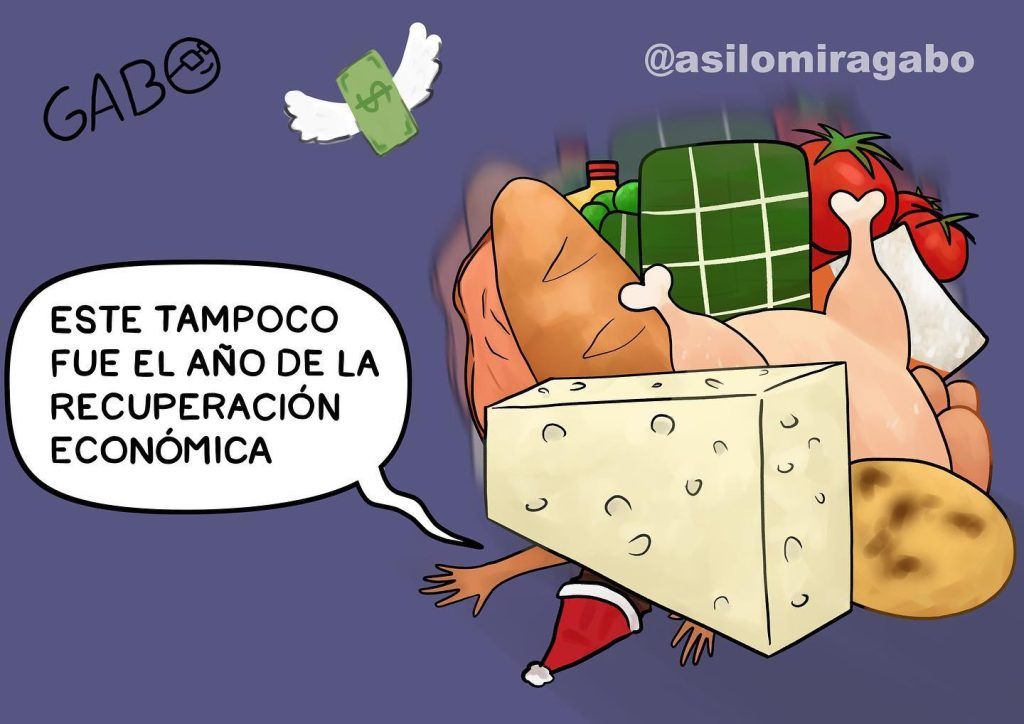 Caricatura Así Lo Mira Gabo de esta semana, tampobo fue el año de la recuperación económica
