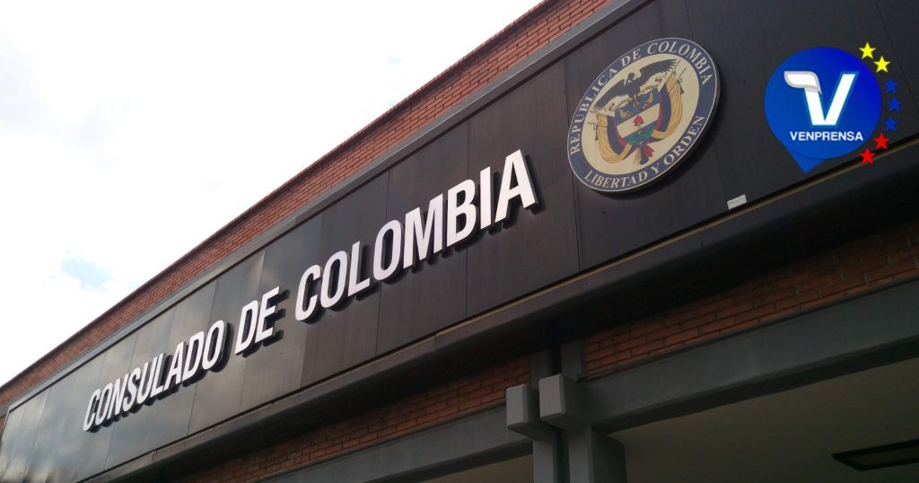 Consulado de Colombia en Valencia-Venezuela- imágen 2018-Juan Carlos Colina -Venprensa