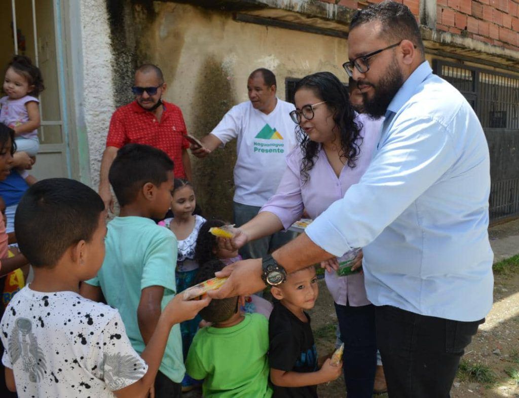 Movimiento Naguanagua Presente celebró el día del niño con fiestas infantiles en diversas comunidades naguanagüenses