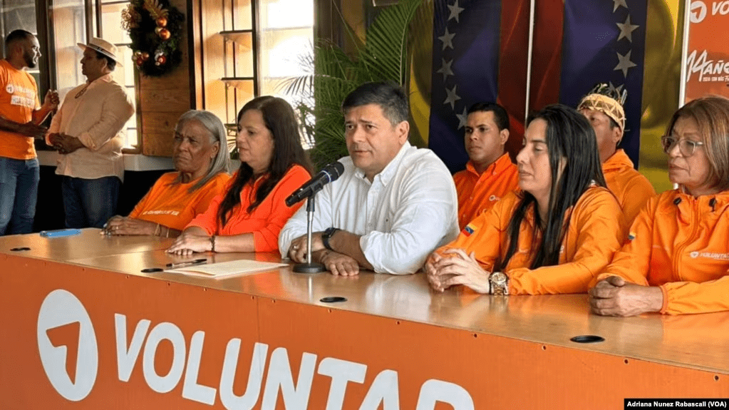 Freddy Superlano, dirigente político del opositor Partido Voluntad Popular.