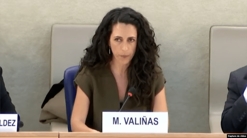 Marta Valiñas, presidenta de la Misión Internacional Independiente de Determinación de los Hechos sobre Venezuela (FFM por sus siglas en inglés).