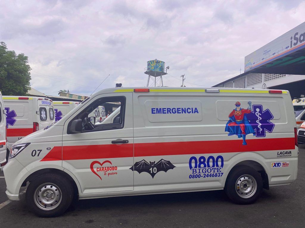 20 ambulancias Dongfeng ya operativas para el estado Carabobo Foro: prensa 0800-BIGOTE7